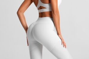 Woman's round, curvy backside after Brazilian Butt Lift in San Antonio, TX