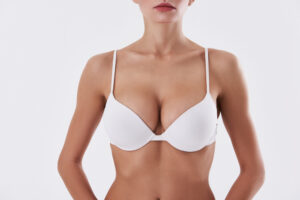 Woman with larger, natural-looking breast augmentation in San Antonio, TX